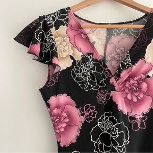 Y2K Vintage Floral Dress